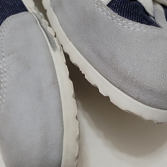 Birkenstock Blue and White Mules - Picture 7 of 12